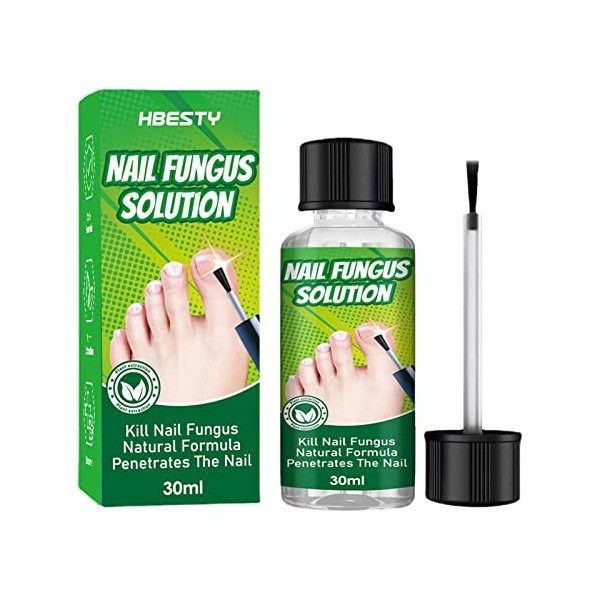 Essence de réparation des ongles - Grey Nail Solution Nail Repair pour les ongles abîmés | Liquide de soin des pieds pour ong