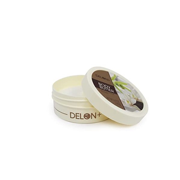 DELON Intense Moisturizing Smooth Vanilla Body Butter 6.9 Oz by Delon+