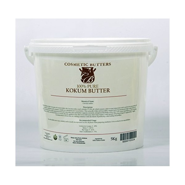 Beurre De Kokum - 100% Pur et Naturel - 5Kg