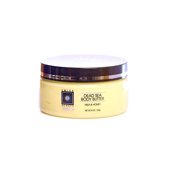 Swisa Beauty Beurre pour le corps, Dead Sea de beurre pour le corps, 8 Ounce by Swisa Beauty