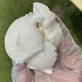 3CayG Seau de beurre de karité raffiné blanc de 2,3 kg pour la peau et les cheveux - Beurre corporel pour la fabrication de s