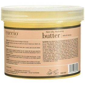 Cuccio Beurre Hydratant Non Gras pour Spa de Luxe Lait/Miel pour Unisexe Corporel 26 oz