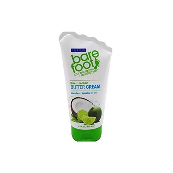 Freeman Bare Pied Beurre de noix de coco Crème + Vert .