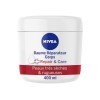 NIVEA REPAIR & CARE Baume Réparateur Visage, Corps & Mains Peaux Très Sèches 1 x 400 ml , Crème corps à la vitamine E & glyc