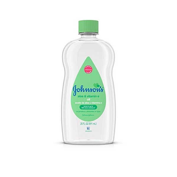 Johnson Baby oil Aloé Vera 20 Fl