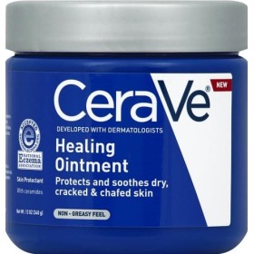CERAVE 590101 Pommade de guérison avec des céramides de pétrolatum pour la protection et la apaisement fissuré, 12 oz