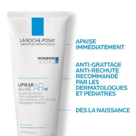 La Roche-Posay, Lipikar, Baume AP+M Relipidant Anti-Irritations, Nourrit & Apaise, Enrichi en Niacinamide & Beurre de Karité,