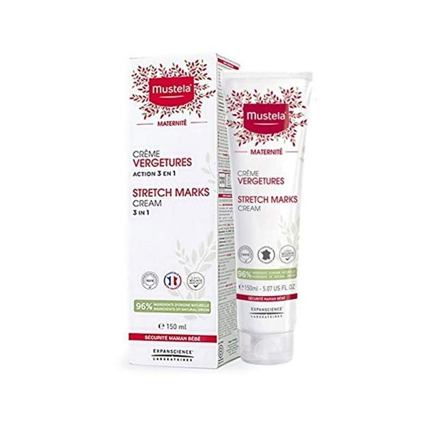 Mustela Maternité Crema Estrías Action 3 En 1, 150 ml