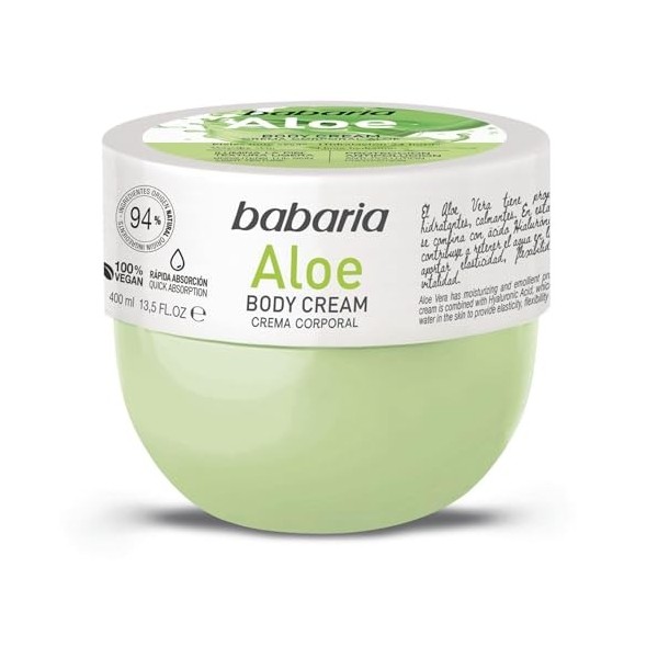 Babaria aloe body cream 400ml