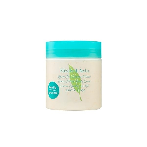 Elizabeth Arden Green Tea Coconut Breeze Crème Nectar au Miel pour le Corps, 450 g - Hydrate, Apaise et Adoucit - Senteur Ene