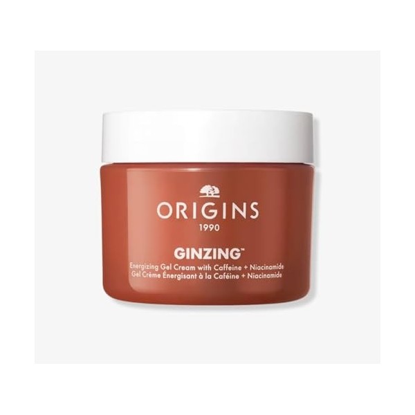 Ginzing Energizing Gel Cream with Caffeine Plus Niacinamide by Origins for Unisex - 2.5 oz Cream