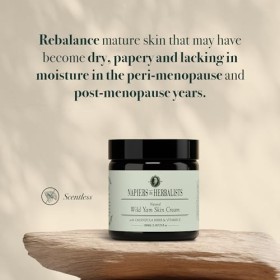 Napiers Crème végétalienne digname sauvage et de souci - Soulagement naturel des symptômes de la ménopause et de la périméno