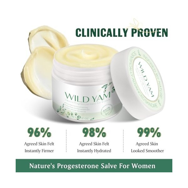 Crème digname sauvage, crème digname sauvage bio pour léquilibre hormonal, la ménopause et le soutien menstruel, crème hyd