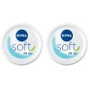 NIVEA SOFT Crème de soin multi-usage hydratante 48H 1x50ml , Soin hydratant Visage Corps & Mains Vitamine E & Huile de Jojob