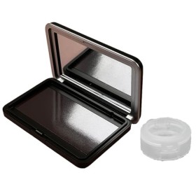 GNAUMORE Boîte de Fard à paupières carrée,Contenants Cosmétiques Palette,Boîte De Fard À Paupières Vide,Palette de Maquillage