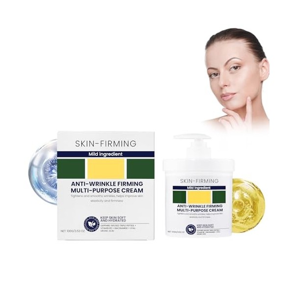 Crème Corps Nourrissante, Skin Active - Crème Hydratante Bio La Crème Radieuse Hydratante Apaisante Nourrit, Lisse & Illumine