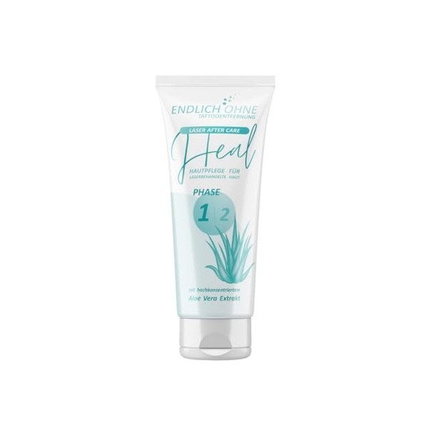 ENDLICH OHNE Tattooentfernung - Soin post-soin pour les peaux traitées au laser - Aftercare Phase 1 Heal - 75 ml