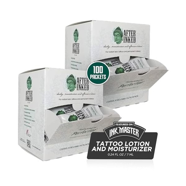 After Inked Sachets 100 - Crème de tatouage