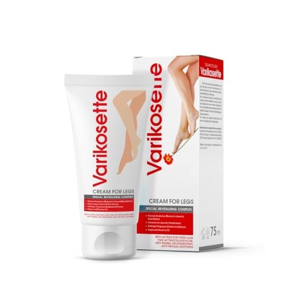 Varikosette crème pour les jambes - améliore laspect des jambes - veines gercées - jambes lourdes - jambes fatiguées - circu