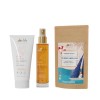 Daylily | Coffret 1er Trimestre | Lait Fondant Rituel Vergetures Matin 200mL+Huille Sensoriel Vergetures Soir+Infusion Anti-n