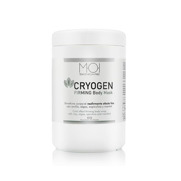 Moi Moises Campo Enrobage Corporal Alginates Argile Cryogen raffermissant Effet froid 300 g 300 ml