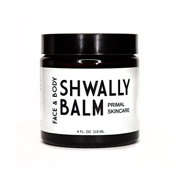 Shwally Baume visage et corps suif et calendula – Paléo et primal – 100 % suif nourri à lherbe, huile davocat et dolive av