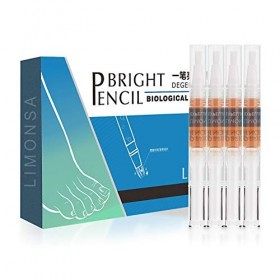 4pcs Essence de Soin des Ongles, Stylo Dessence de Soin des Ongles Naturel Traitement Anti-fongique des Ongles Solution Effi