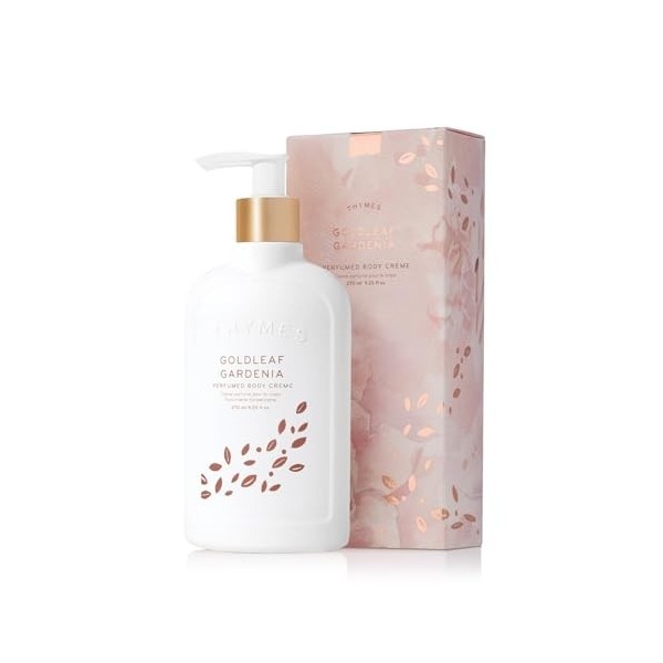 Thymes Goldleaf Gardenia Perfumed Body Cream 270ml