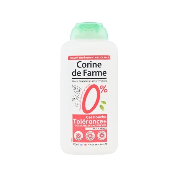 Corine de Farme - Crème Douche Surgras à lExtrait de Vanille - pH Neutre, Origine Naturelle - Contrôle Dermatologique - Fabr