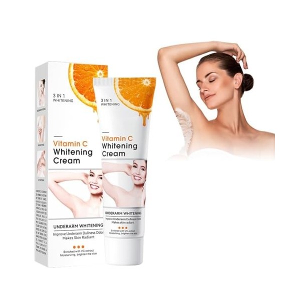 Underarm Whitening Cream, Crème Blanchissante, Skin Lightening Cream, Armpit Whitening Cream, Skin Bleaching Cream, Efficace 