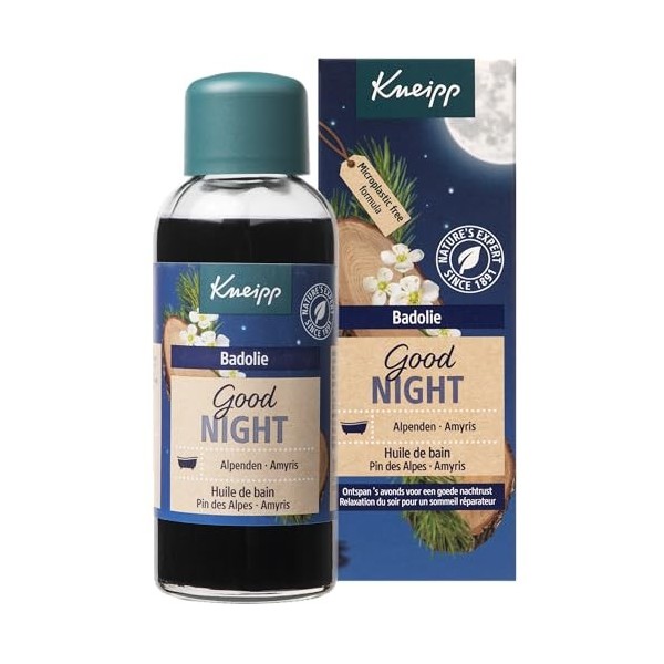 Kneipp - Huile de Bain - Good Night - Pin et Amyris - 100ml