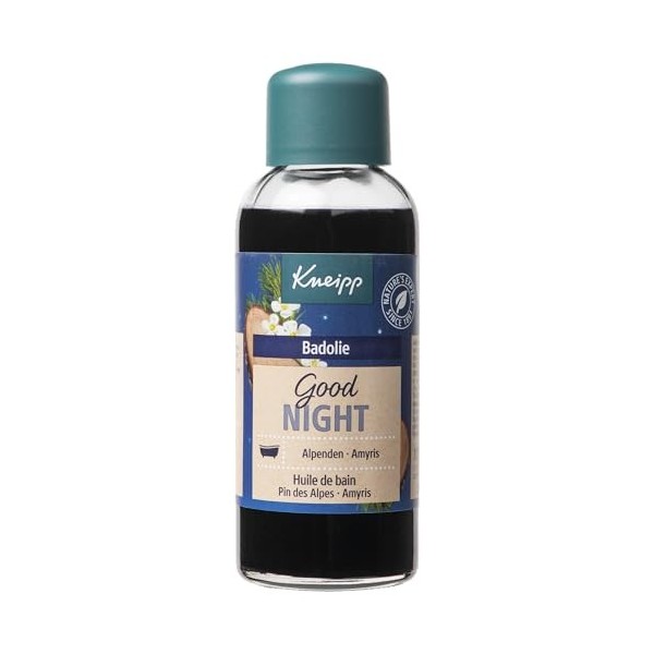 Kneipp - Huile de Bain - Good Night - Pin et Amyris - 100ml