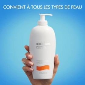 BIOTHERM - Oil Therapy - Baume Corps Nourrissant - Soin Hydratant & Adoucissant - Enrichi en Huile de Noyau dAbricot - Pour 
