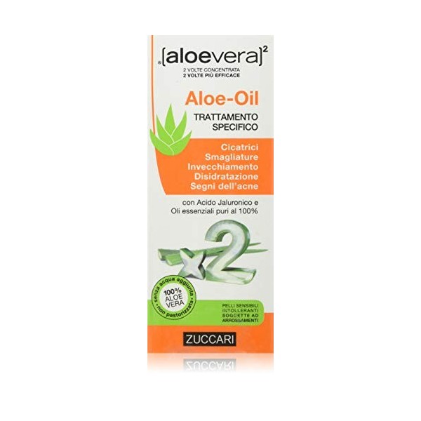 aloevera2 aloe oil traitement spécifique pour les cicatrices 50 ml