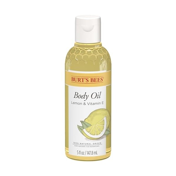 Burts Bees Body Oil - Lemon and Vitamin E For Unisex 5 oz Oil