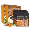 Turmeric Varicose Lot de 2 cartons de pansements pour varices, curcuma contre les varices, curcuma varicose, patch relaxant l