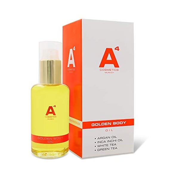 A4 COSMETICS - Huile dorée pour le corps - 100 ml