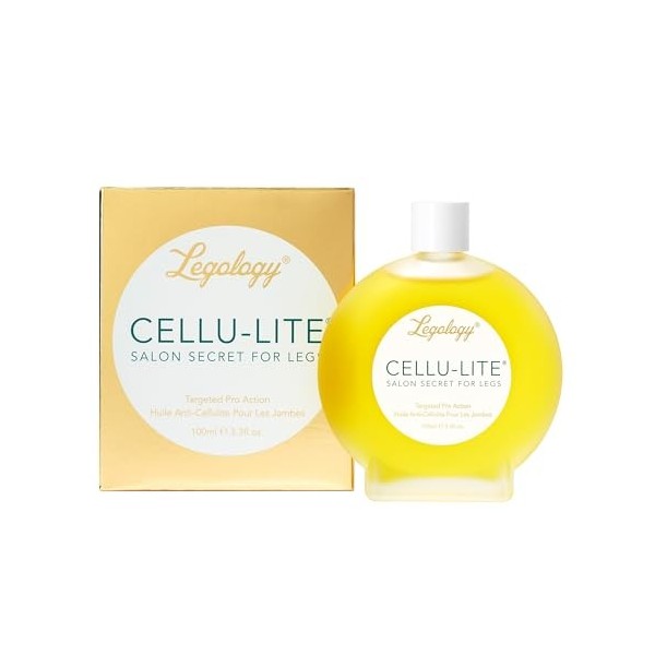 Légologie Cellulite Aromathérapie Huile de Massage, Salon Secret pour les jambes, 100 ml