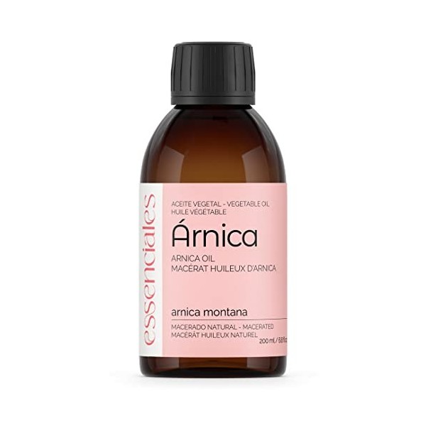 Essenciales - Huile végétale dArnica Arnica montana , 1 L | 100% Pure et Naturel