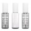 PODERM - LOT 3 PRODUITS | SOIN VERNIS PROFESSIONNEL COMPLET | Base Coat + Top Coat + Vernis Blanc TEA TREE | Prévention & Tra