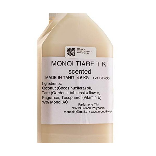 Monoï Tiki Tahiti Tiaré 5 litres