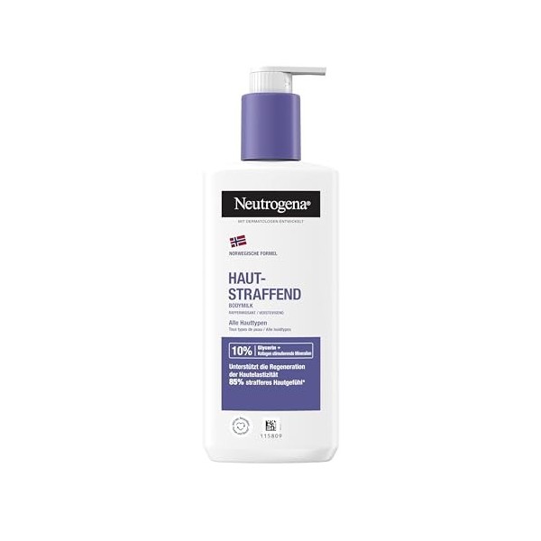 Neutrogena Formule norvégienne - Lait corporel raffermissant pour la peau 250 ml - Lait corporel réparateur et non gras ave