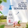 Le Petit Marseillais | Lait Soin Apaisant Haute Tolérance Fleur dAmandier Bio flacon-pompe de 250 ml – Lait corps pour pea