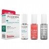 PODERM - LOT 3 PRODUITS | MYCOSE ONGLES TRAITEMENT PURIFIANT + Vernis ROSE CORAIL Tea Tree + Base Coat Tenue Parfaite | Soign