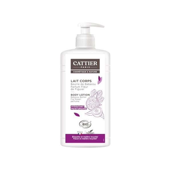 Cattier - Lait Corps Hydratant - 500ml