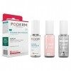 PODERM - LOT 3 PRODUITS | MYCOSE ONGLES TRAITEMENT PURIFIANT + Vernis ROSE Tea Tree + Top Coat Brillant Longue Tenue | Soigne