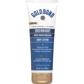 Gold Bond Ultimate Overnight Deep Moisturizing Lotion, 8 Ounce Tube