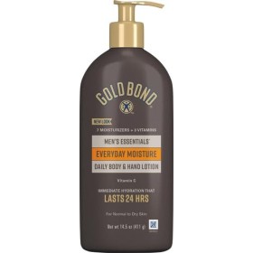 Gold Bond Mens Everyday Essentials Lotion, 14.5 Ounce by Gold Bond