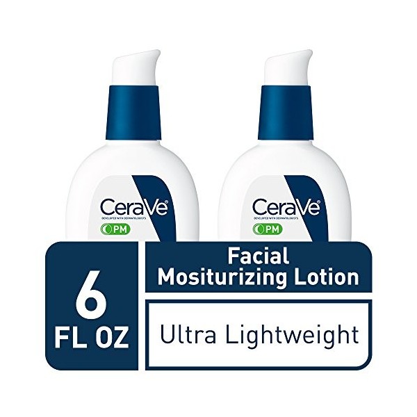 Cerave Lotion hydratante pour le visage PM 85 oz lot de 2 