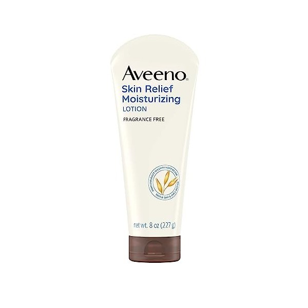 Aveeno Active Naturals Skin Relief Moisturizing Lotion, Fragrance Free - 8 oz tube